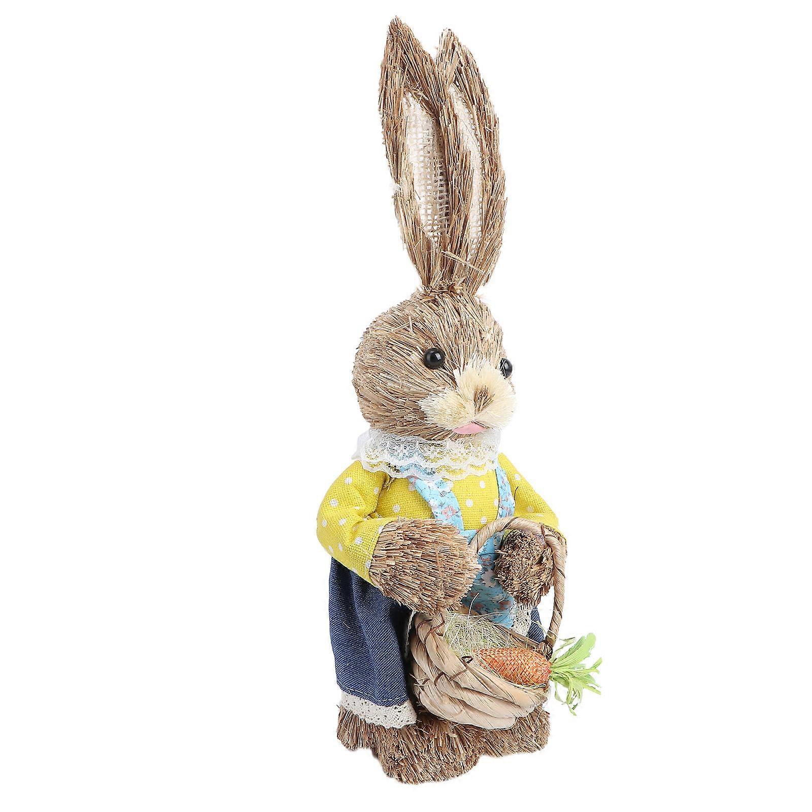 Home Bunny Decoration Rabbit Ornament for Decor 1Pcs
