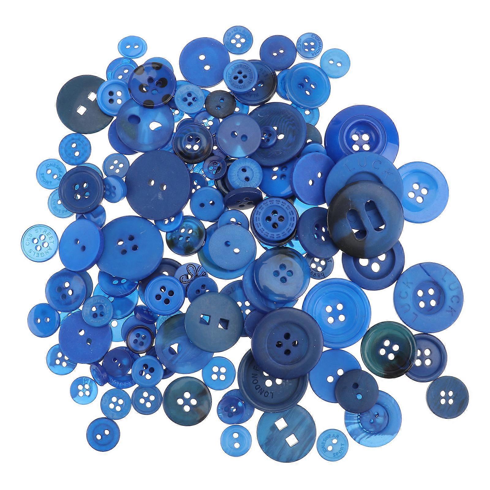 Clothing Buttons Fashion Button Decorations Square Resin Material 2.5x2.5cm Simple Design 1 Pack