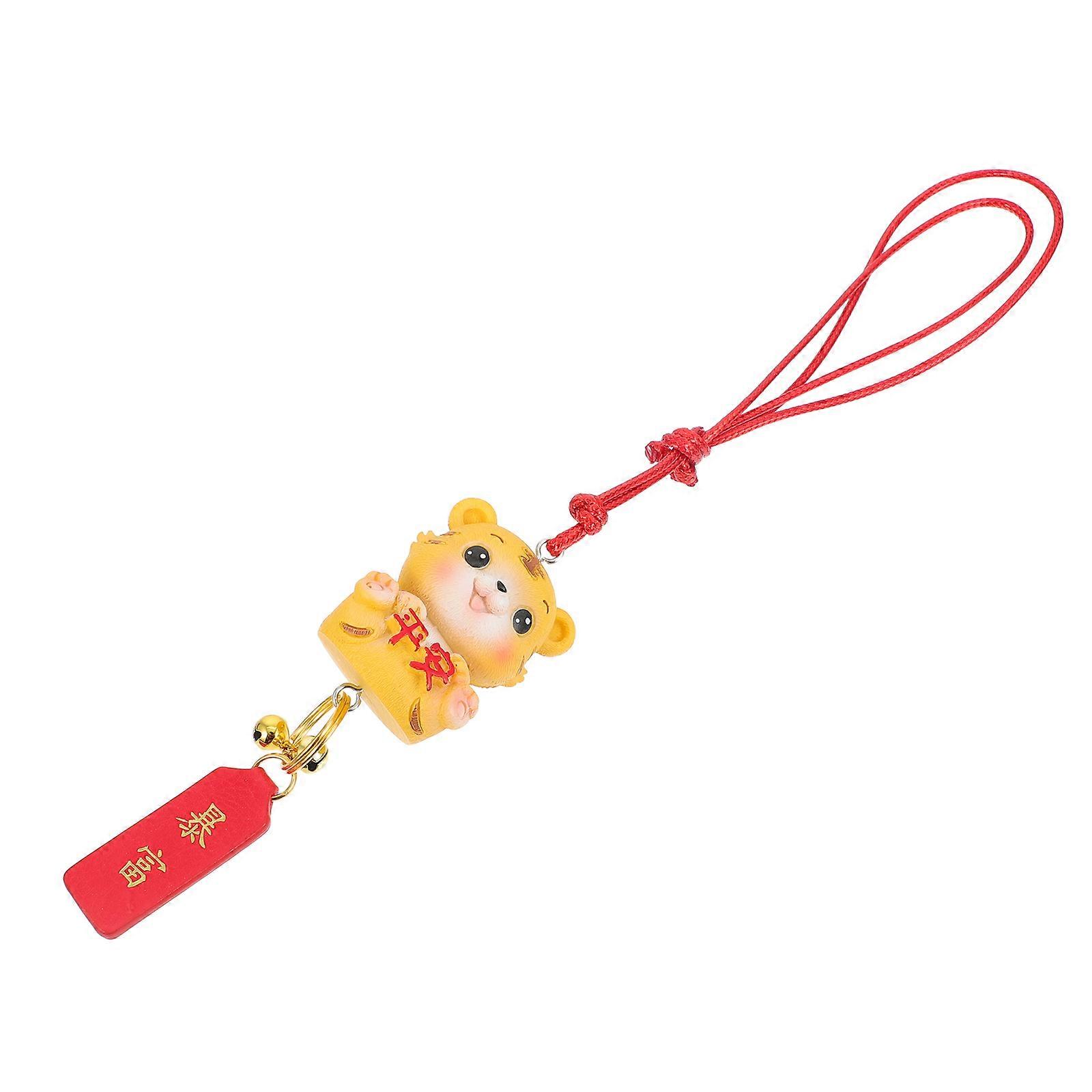 1pc Car Hanging Ornament Cartoon Rearview Mirrors Charms Mascot Charms