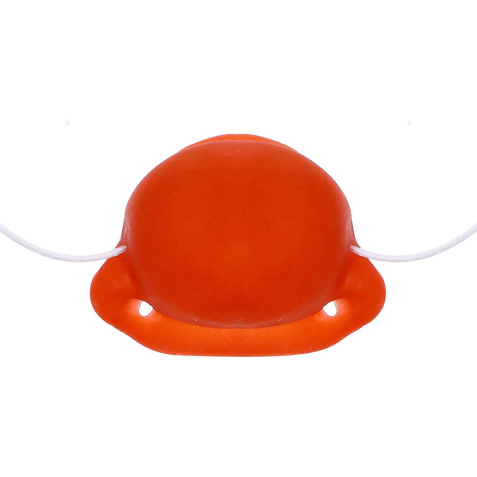 Funny Red Clown Nose Costume Accessory for Circus, Halloween, Masquerade Parties and Cosplay Comic Props for Photo Fun