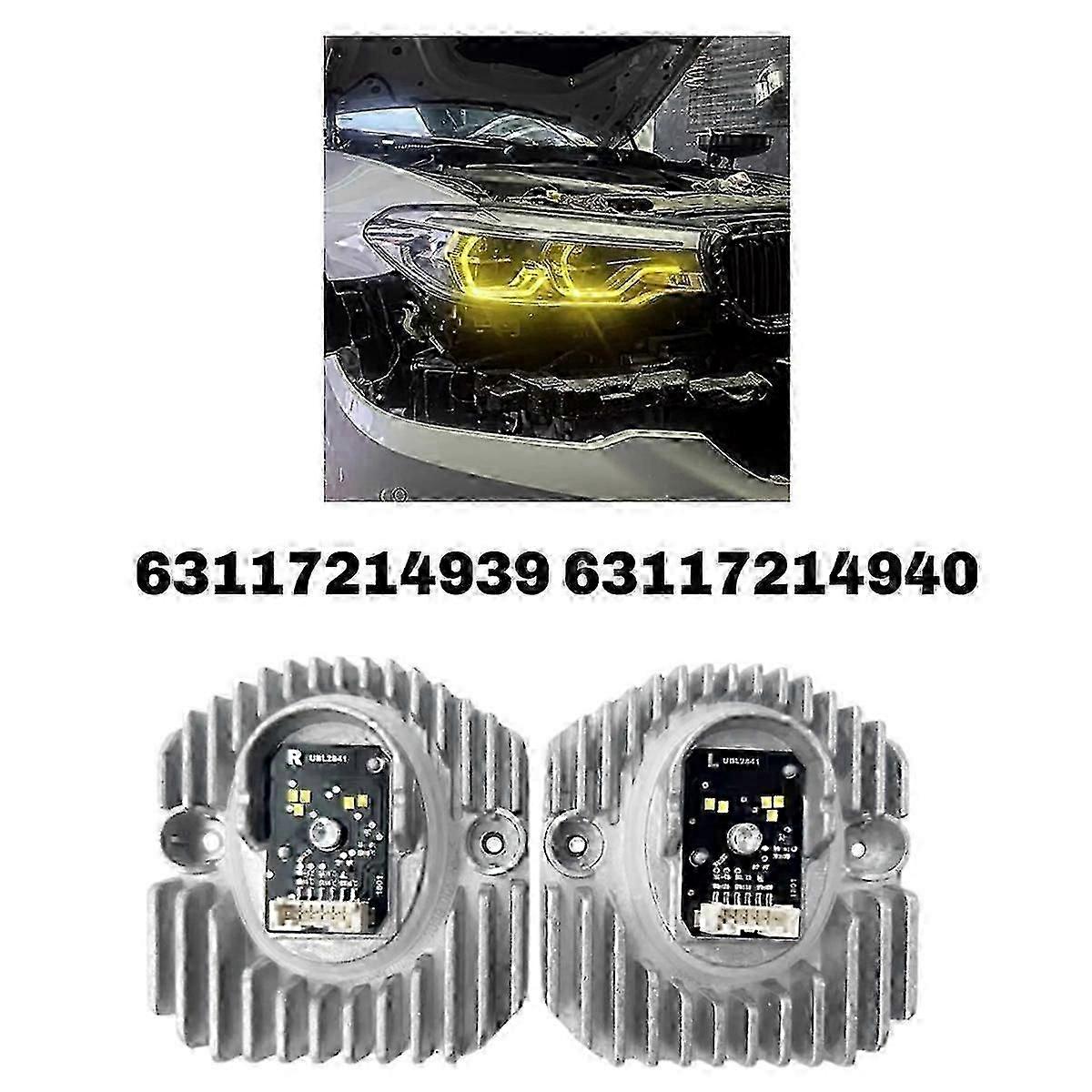 Yellow Drl Adaptive Led Module For G30 530i 540i M5