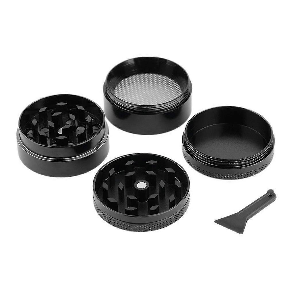 Portable 4 Layers Mini Aluminum Alloy Herbal Herb Tobacco Cigar Grinder Smoke Smoking Crusher Hand Grinder Gadget
