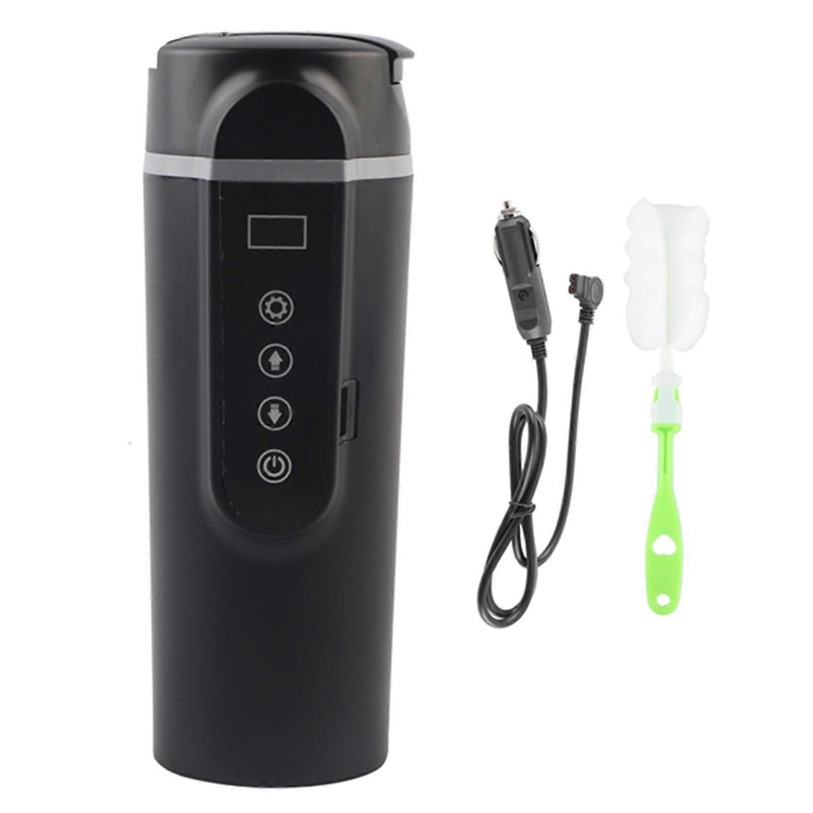 Universal Car Heating Cup 500ml LCD Display 12V 24V