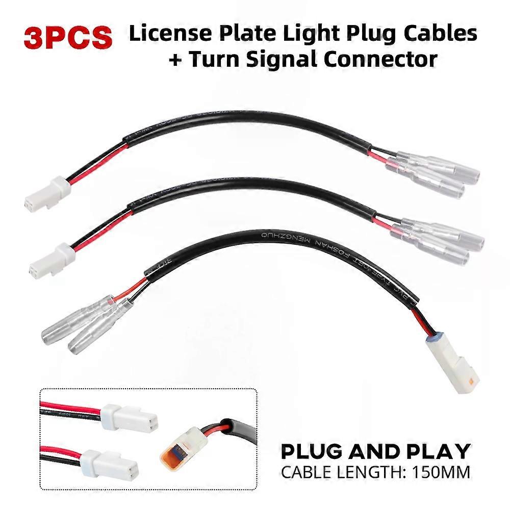 Applicable For 690 Enduro R Turn Signal Cable Plug Connector License Plate Light Wire Harness 1190 1090 Adventure Supermoto 701 Norden 901