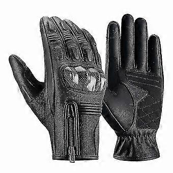 ROCKBROS MT012 Full Finger Motorcycle Racing Gloves Touch Screen Outdoor Sports Protection Mittens