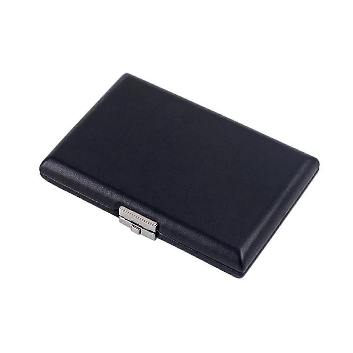 Box for oboe tubes, case for tube case, leather case, tube case, black