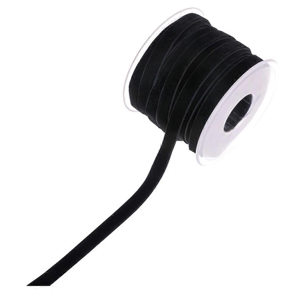 Non-elastic Ribbon for DIY Decorative Strap Clothing Accessories Black 1Pcs Gift Wrapping