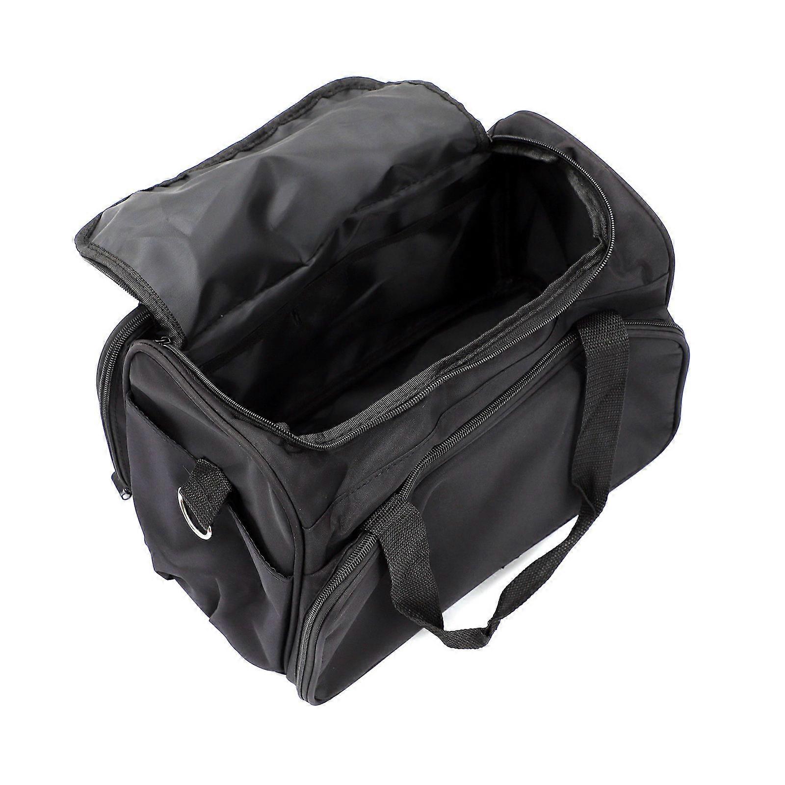 Hair Tools Carrying Case Protection From Accidental Collisions For Professionals Black Rectangular 1Pcs