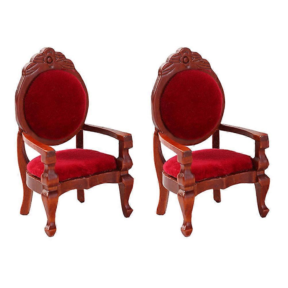 Scale Dollhouse Furniture Set Chic Retro Style Home Decoration Accessories for Miniature Displays