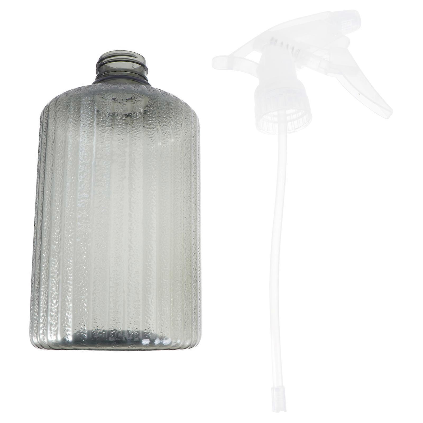 Uudelleentäytettävä kevyt kastelupullo kodin siivoukseen ja puutarhanhoitoon, kestävä suihkepullo harmaana