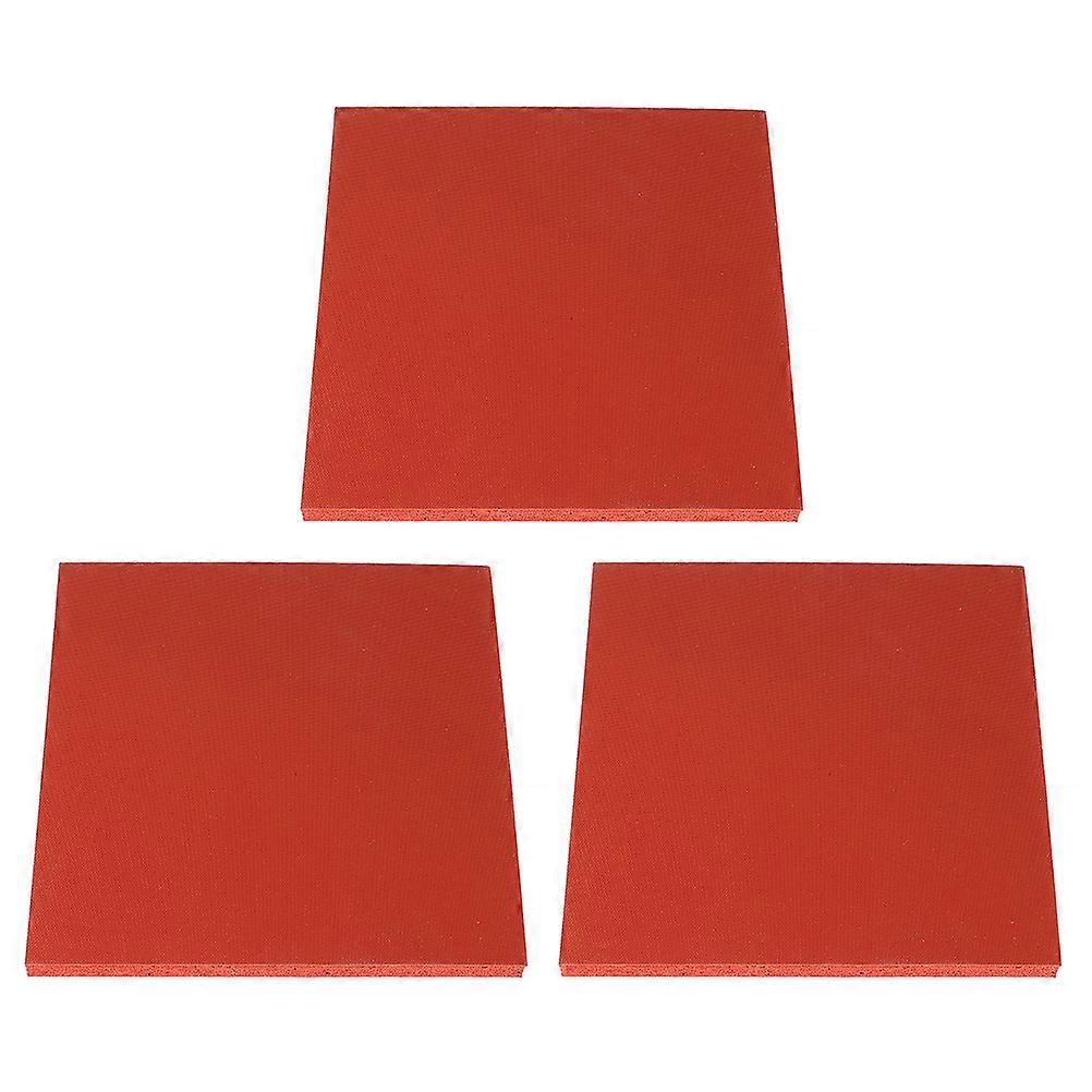 3Pcs Heat Press Pad Set with Rubber Mat for Heat Transfer Craft