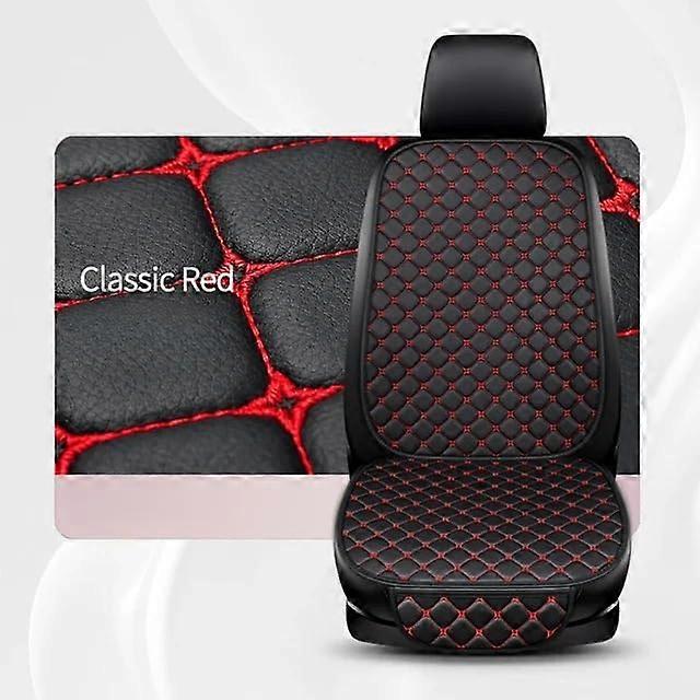 Universal Car Seat Covers, Seat Back Cushion, Seat Cushion, Single Seat Cover for Driver, Car Seat Covers Style 2 Red
