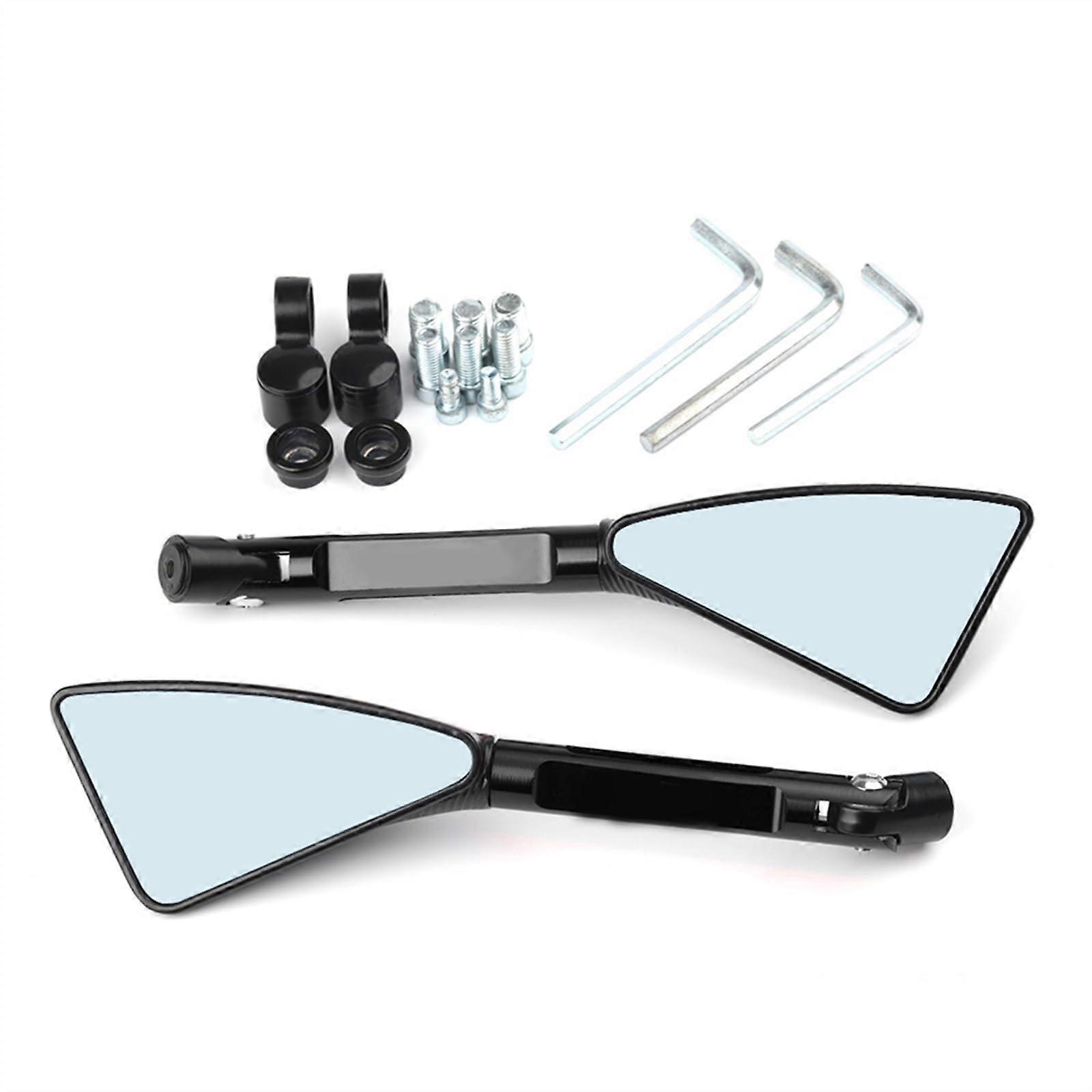 Universal Motorcycle Mirror CNC Side View Black For Aprilia APR150-5V APR150-5AV APR300T-V APR300T-VA APR300TJ