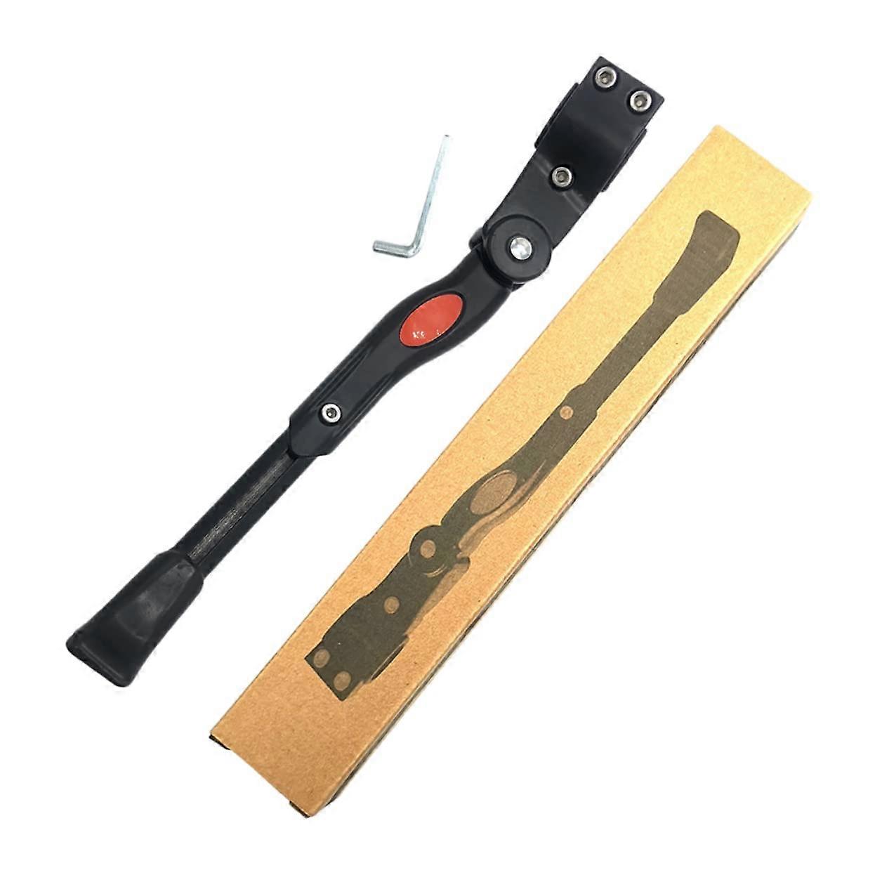 Aluminium Bicycle Stand for Mountain Bikes Adjustable Kickstand Durable with Packaging and Hex Key for Various Sizes