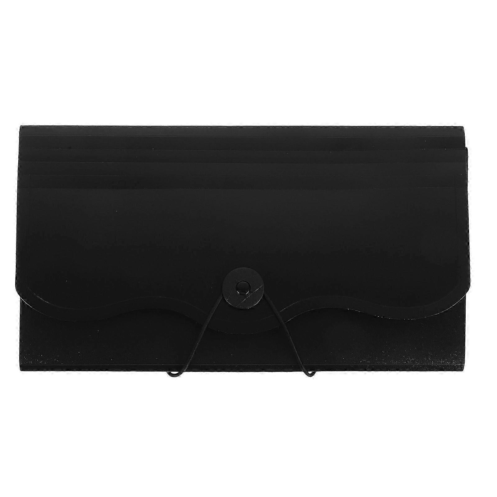 Multi-layer Receipt Holder Organizer Expanding File Folder Document Organizer Folder Expanding Folder Plastic Accordion File Folder
