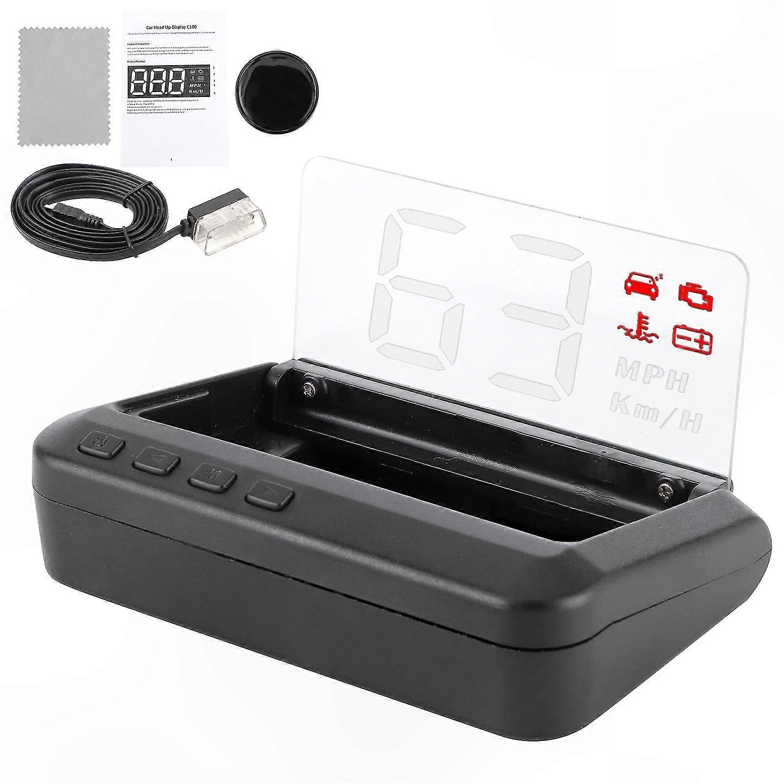 Multifunction 3in HUD Display for Speed, Water Temp, Voltage Monitoring