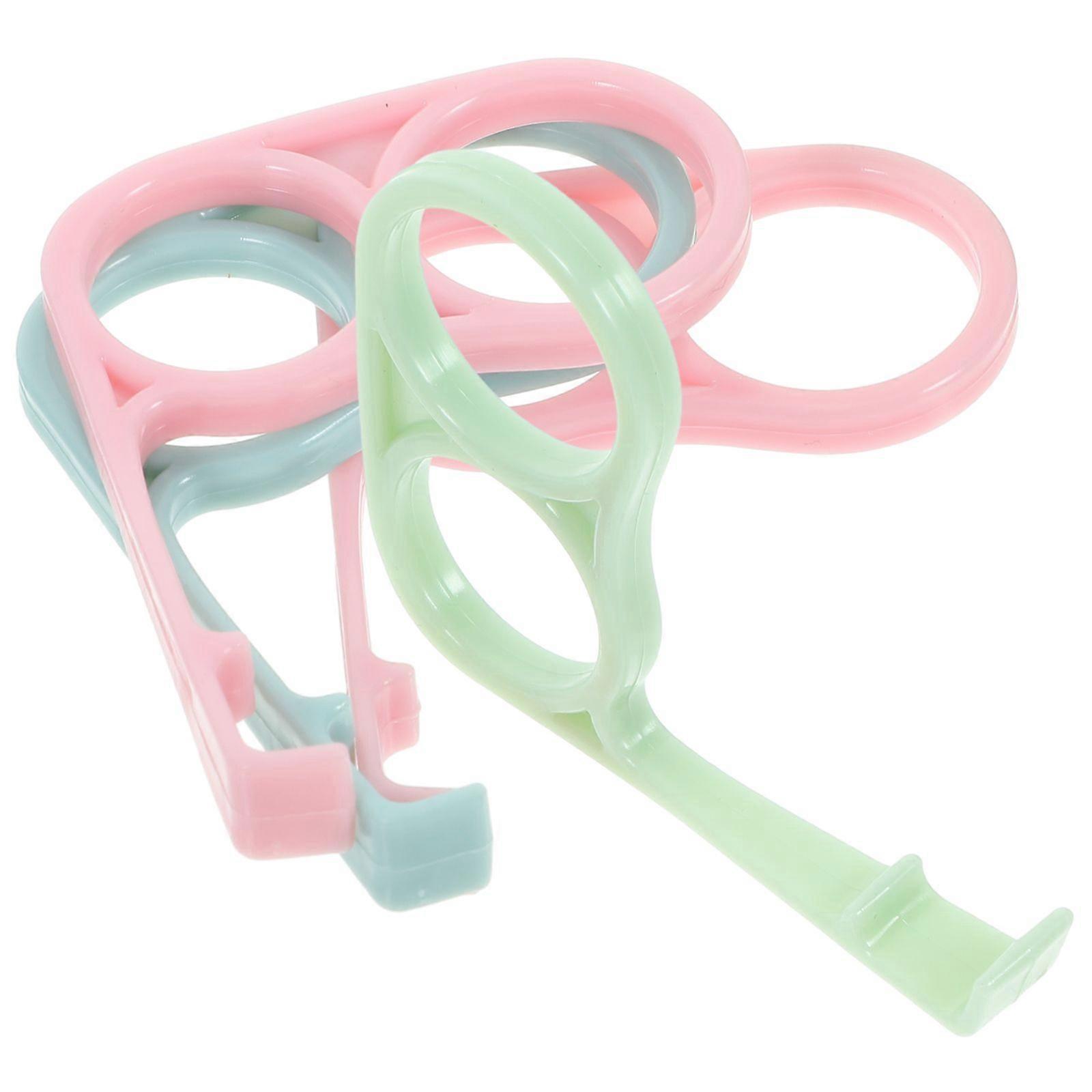 4Pcs Novel Appearance Mobile Phone Holders Ring Type Mobile Phone Stands (Random Style)