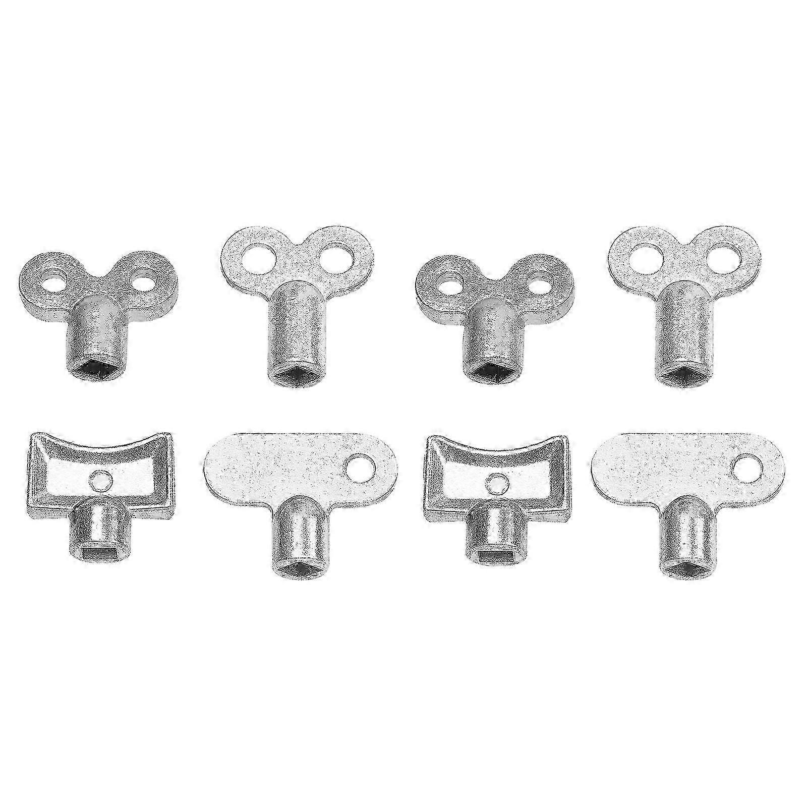 8pcs Heater Bleed Keys Radiator Bleed Key Plumbing Valves Key for Radiators