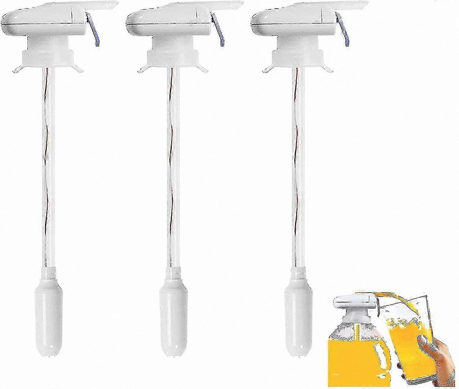 Automatic Beverage Dispenser Set with 3 Electric Taps for Easy Drink Flow Control