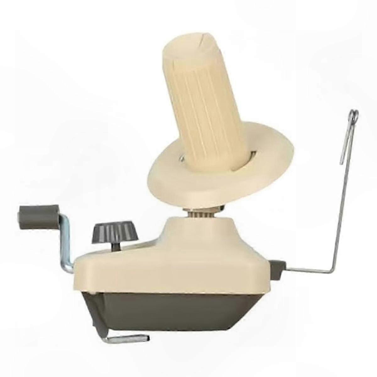 Hand Operated Yarn Ball Winder for Crafting, Portable and Easy to Assemble Fiber Tool