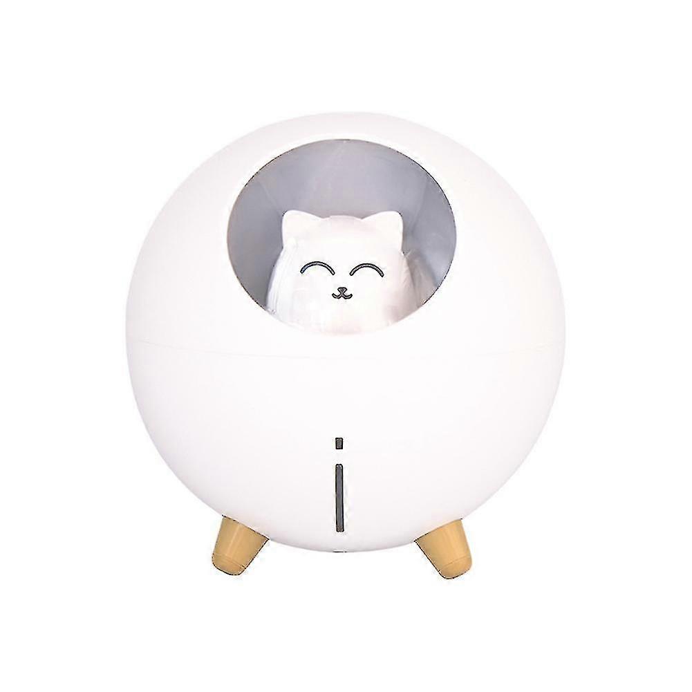 Pet-Loving 220ml Ultrasonic Mist Oil Diffuser with Romantic Color Led Lamp and Planet Design for Humidifier Environments