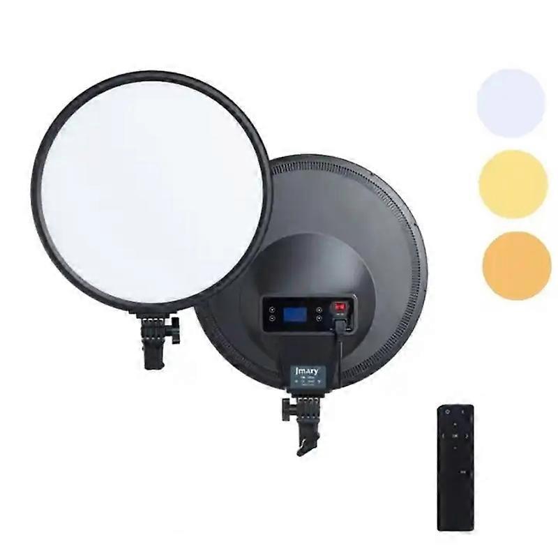 JMARY FM-15RS 15-ιντσών 40W ρυθμιζόμενο φως πορτρέτου Studio LED στρογγυλό φως πλήρωσης - EU Plug