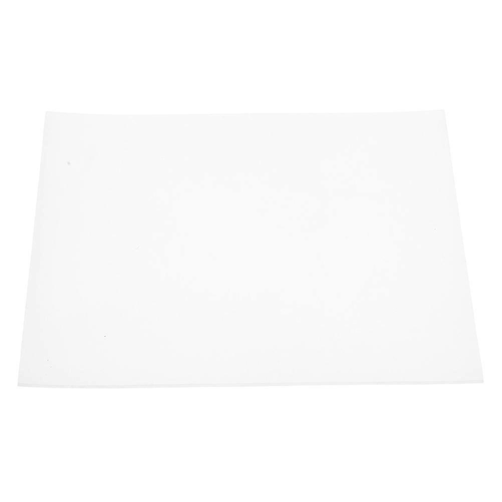 Heat Insulation Silicone Workbench Mat for Computer and Phone Maintenance Durable White Protective Workbench Cover 1Pcs
