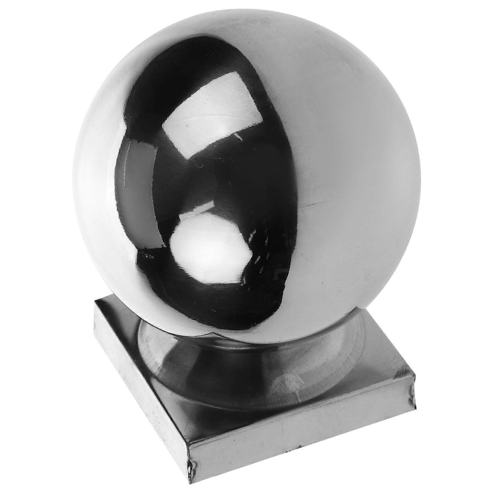 Stainless Steel Hand Railing Balls Sturdy Stable Support for Home Use Silver