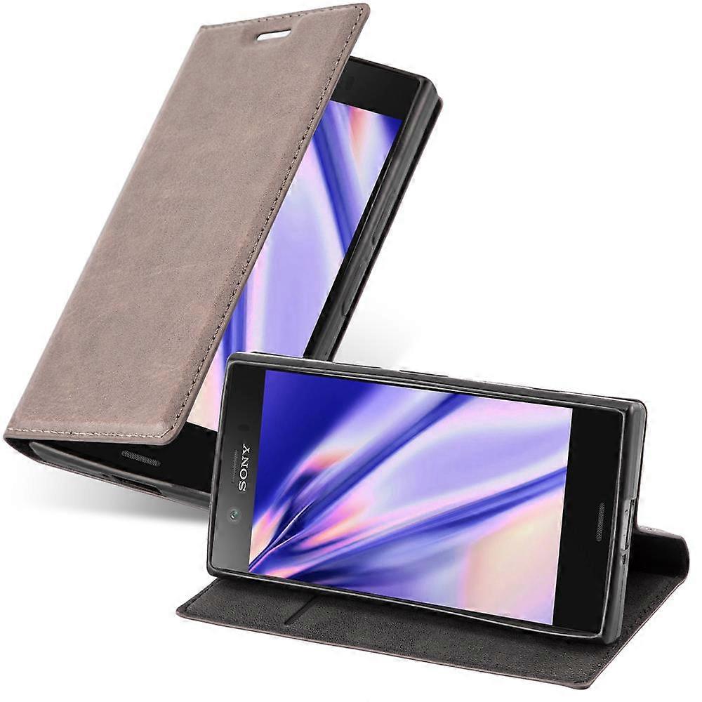 Sony Xperia Z1 COMPACTケース - スタンド機能とカードスロット付き保護ケース