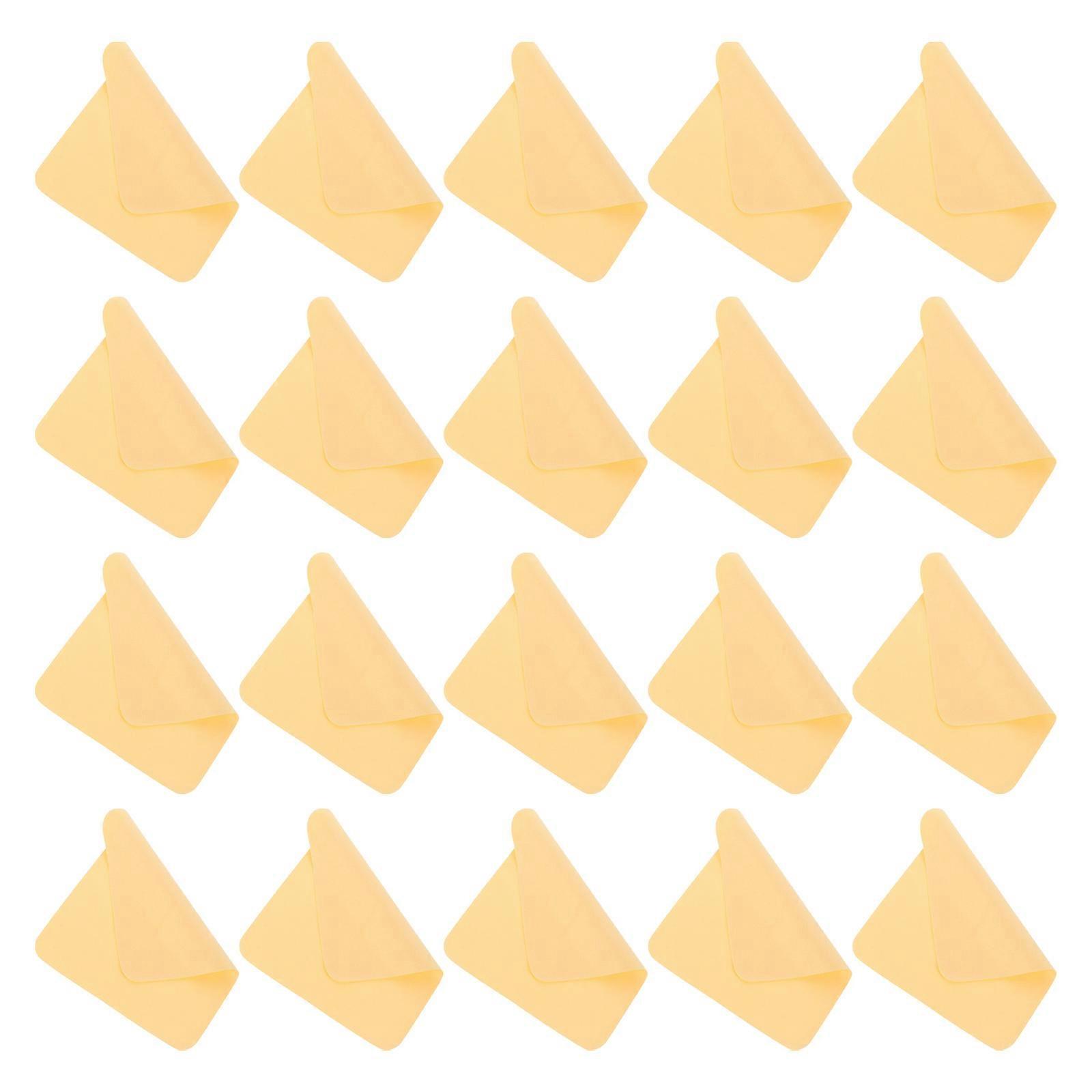 20 Pcs Multipurpose Cleaning Cloths for Glasses Lens and Wiping