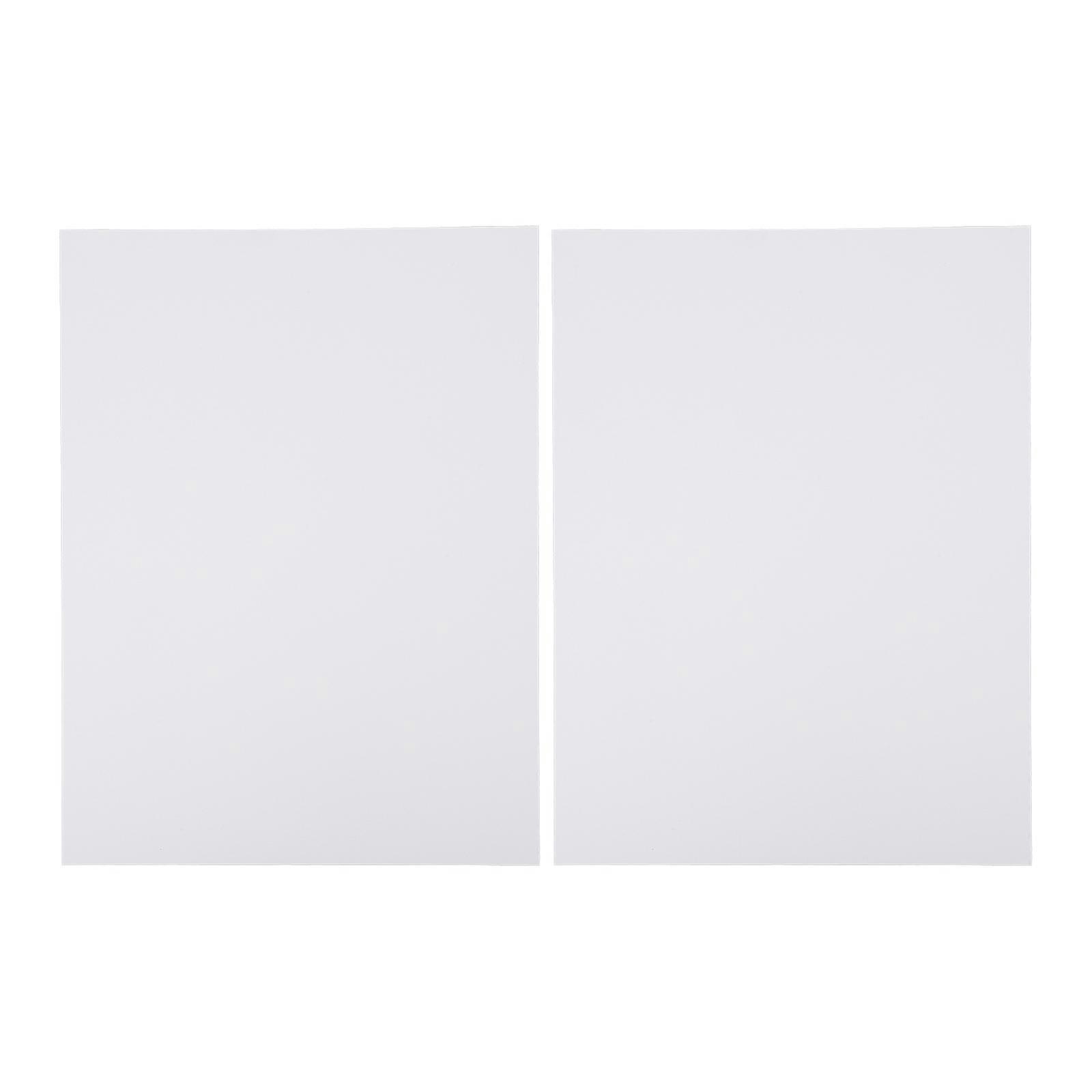 Heat Shrink Sheets Heat Shrink Material Diy Handicraft Material Transparent Plastic with Break Resistance Feature 2Pack