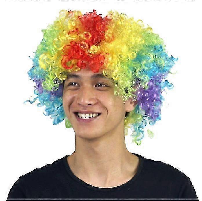 Party Supplies Festive Color Wig Funny Clown