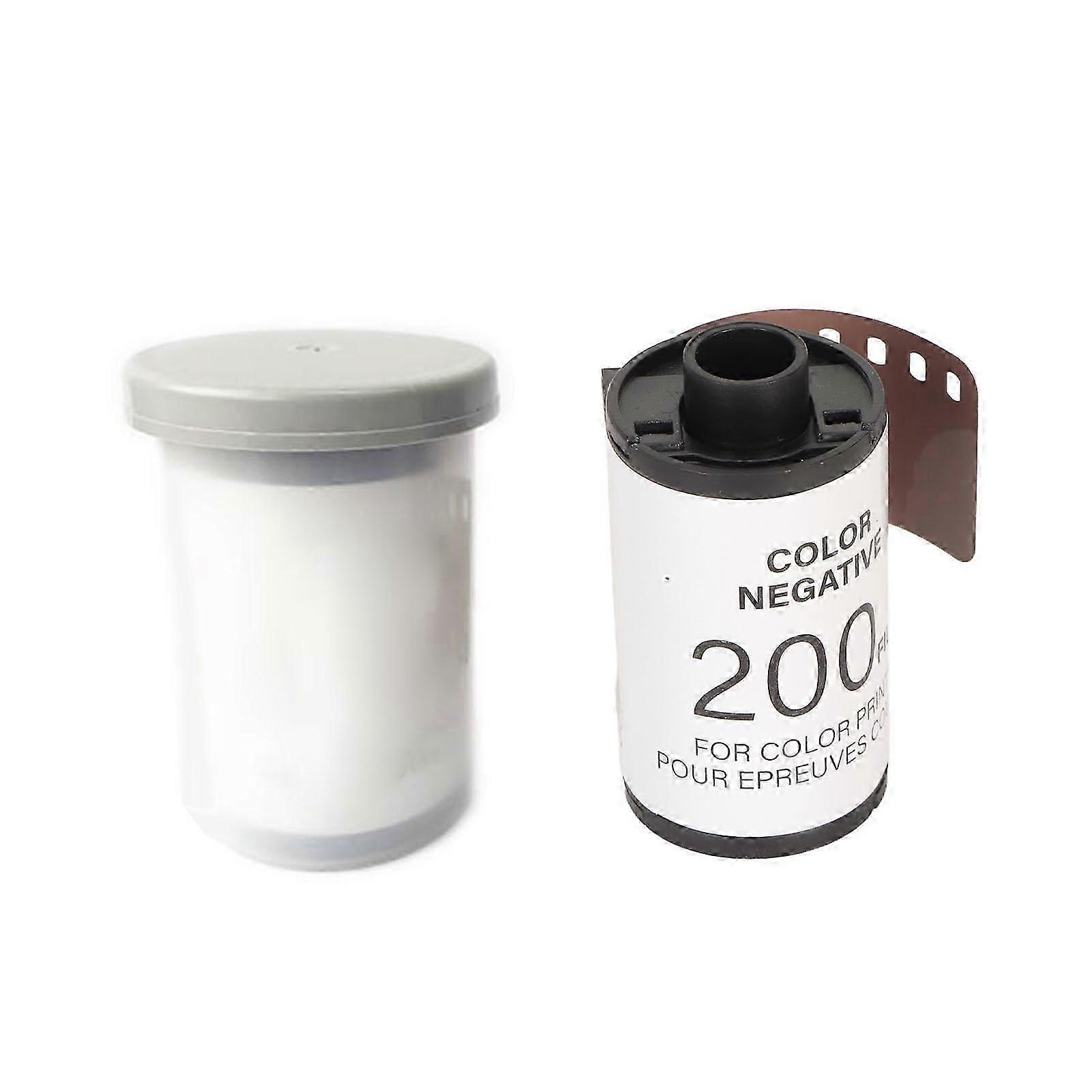 35mm Color Print Film 8 Exposures 200 Degree Light Sensitivity High Resolution Color Negative Film for 135 Camera