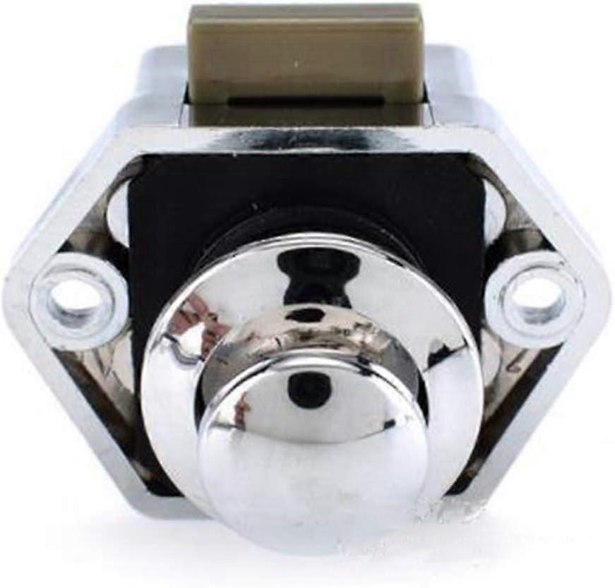 Push Button Cabinet Door Latch for RV, Camper, Caravan, Cupboard, Push Button, Door Catch, Push Button Lock