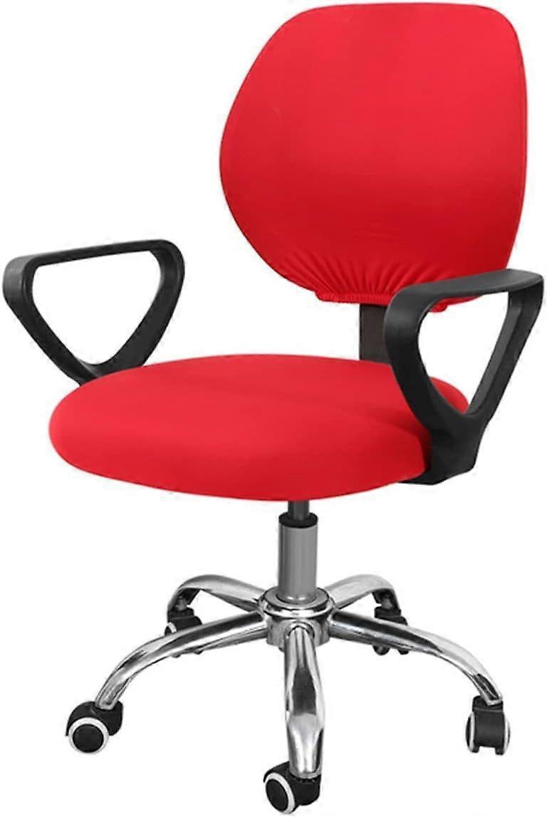 Elastic Office Computer Chair Covers Swivel Rotate Back Seats Slipcover Office