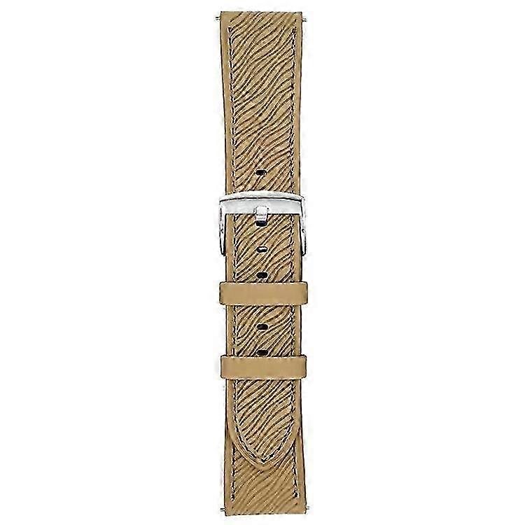 Improved Leather Band for Huawei Watch GT 5 41mm with 18mm Quick Release Buckle - Dragon Scale Texture Strap
