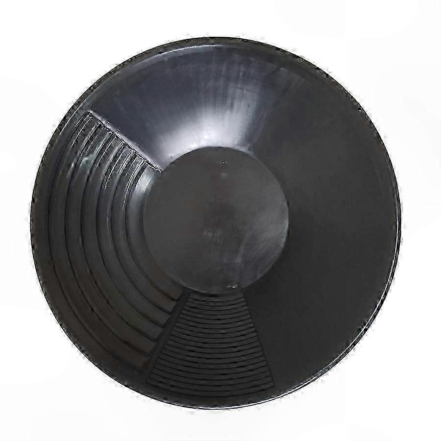 Lightweight Hand-Crank Green Gold Pan - Efficient Mining Gear for Hobbyists and Professionals - Durable and Portable Panning Tool