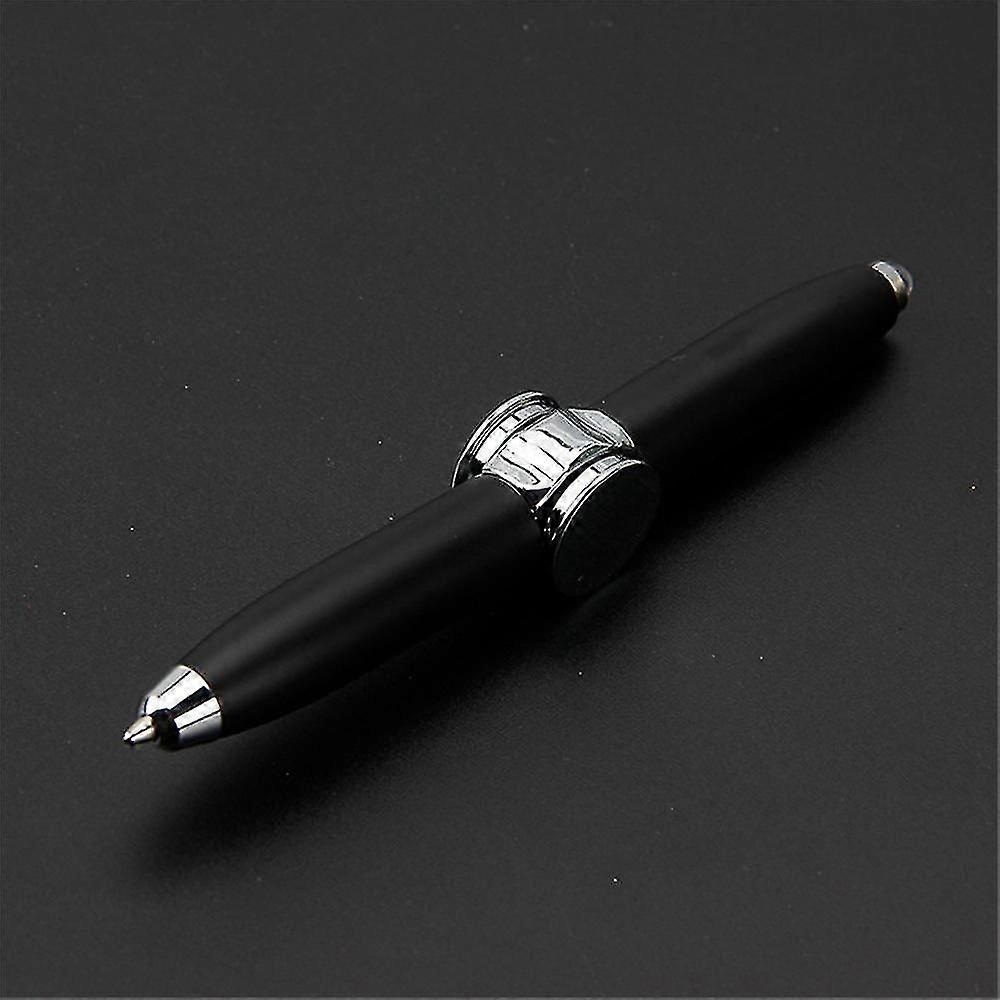 Multi-color LED Pen Fidget Spinner Toy