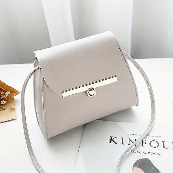 Women's handbag, single-shoulder and crossbody PU leather style, suitable for multiple occasions