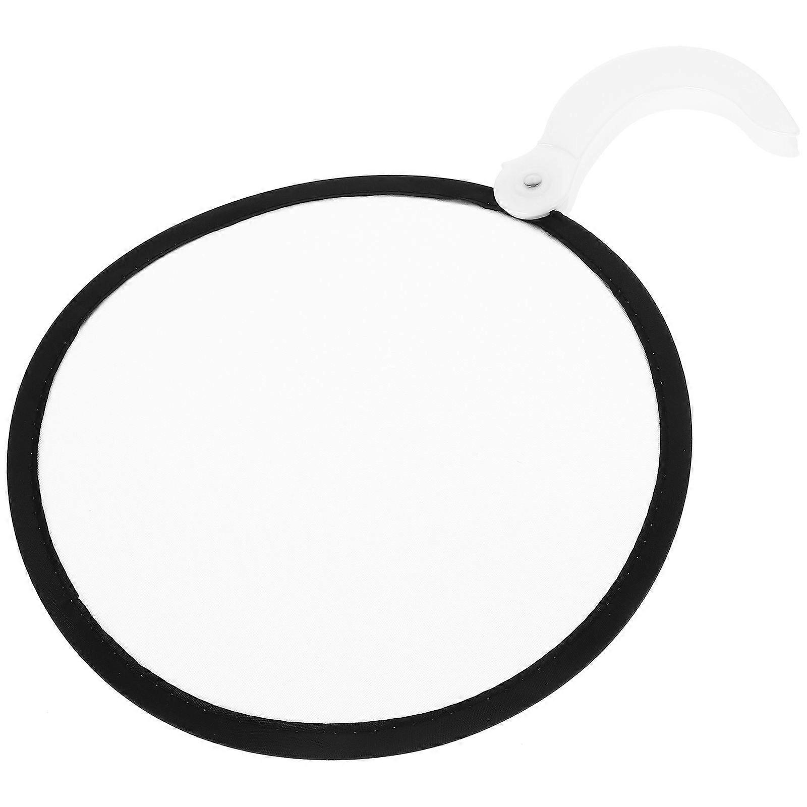 Folding Round Fan Classical Style Portable Foldable Fan for Dancing Prop and Wedding Decor 2pcs