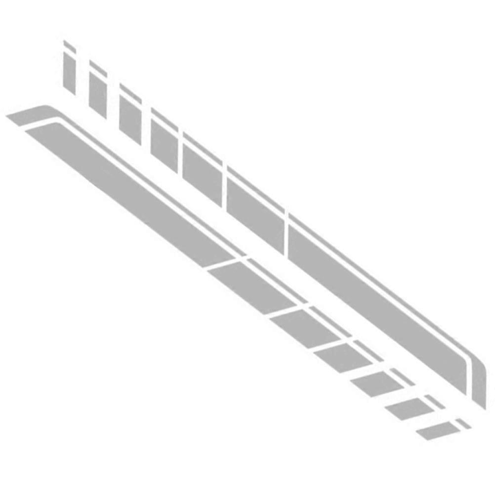 Car Side Body Stickers Auto Decorative Decals for Decor Use 2Pcs