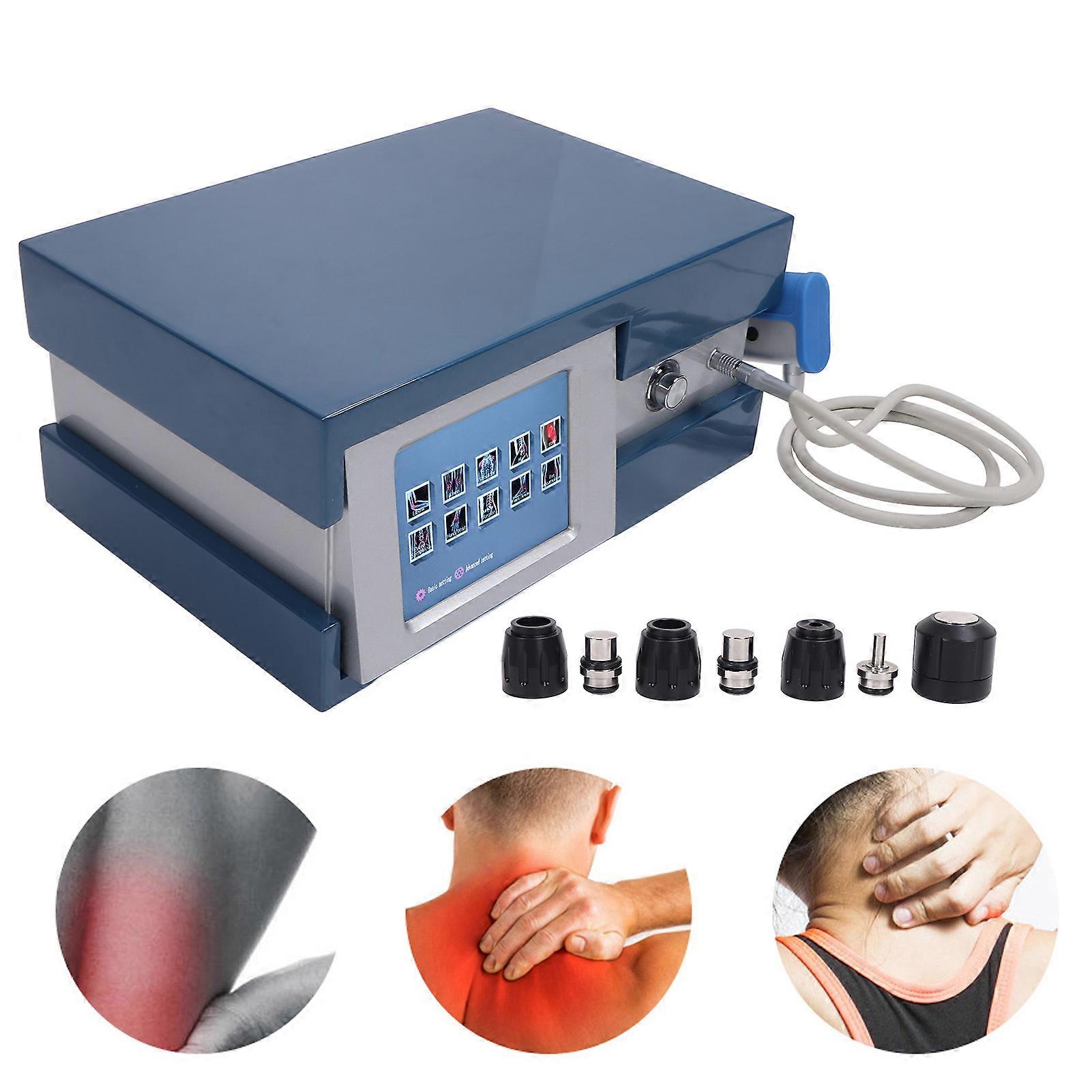 Shock Wave Therapy Machine 110V US Plug, 22x8x3.5cm Handle