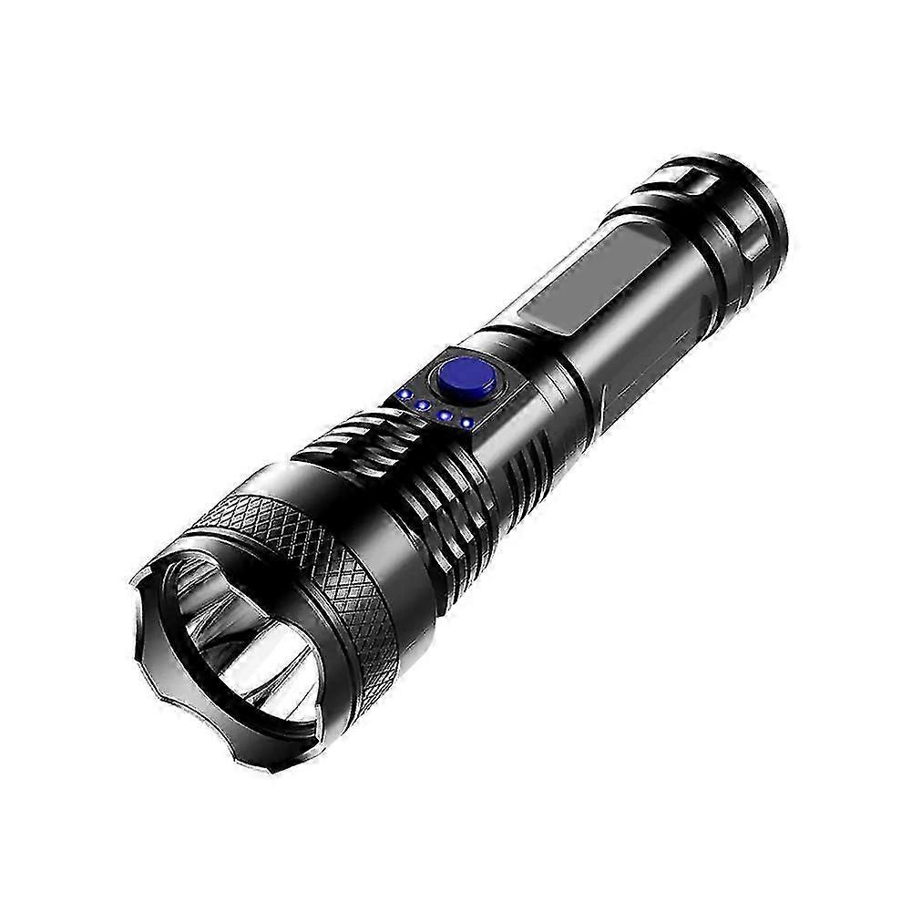 1-3X Most Powerful Long Range LED Flashlight High Power USB Rechargeable Strong Lightv1