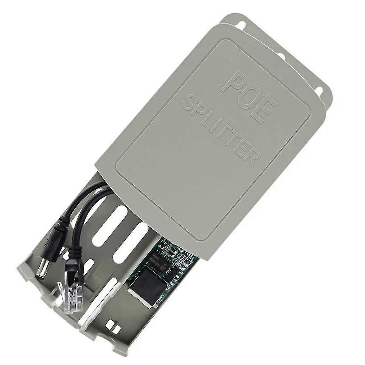Isolation Waterproof POE Splitter IP67 48V to 12V IEEE Adapter