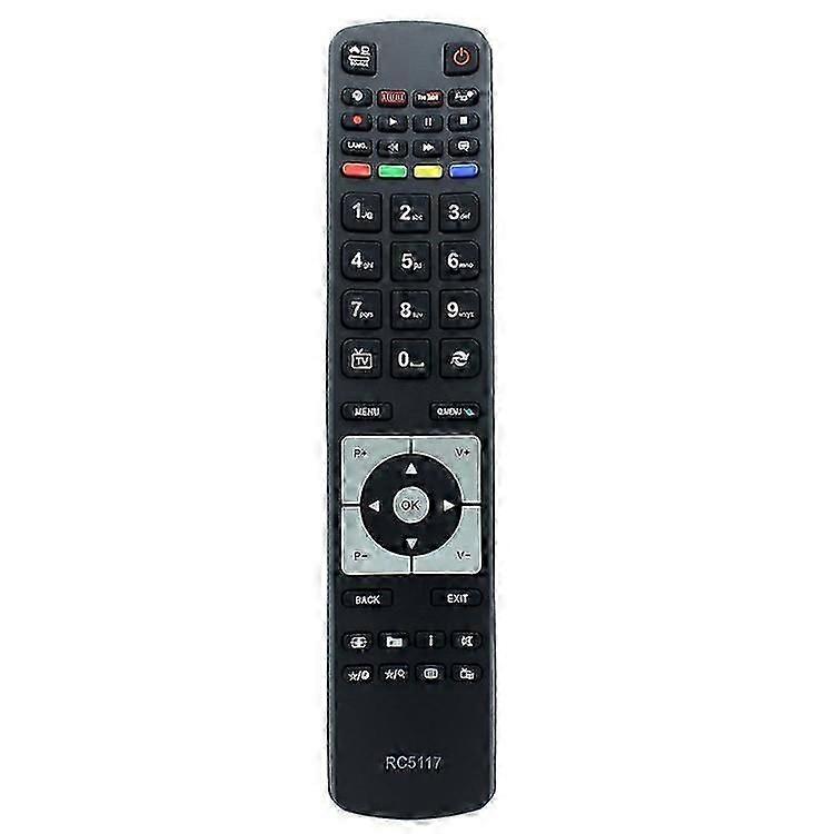 RC5117 For Hitachi TV Remote Controller 1-8m ABS Television Remote Control