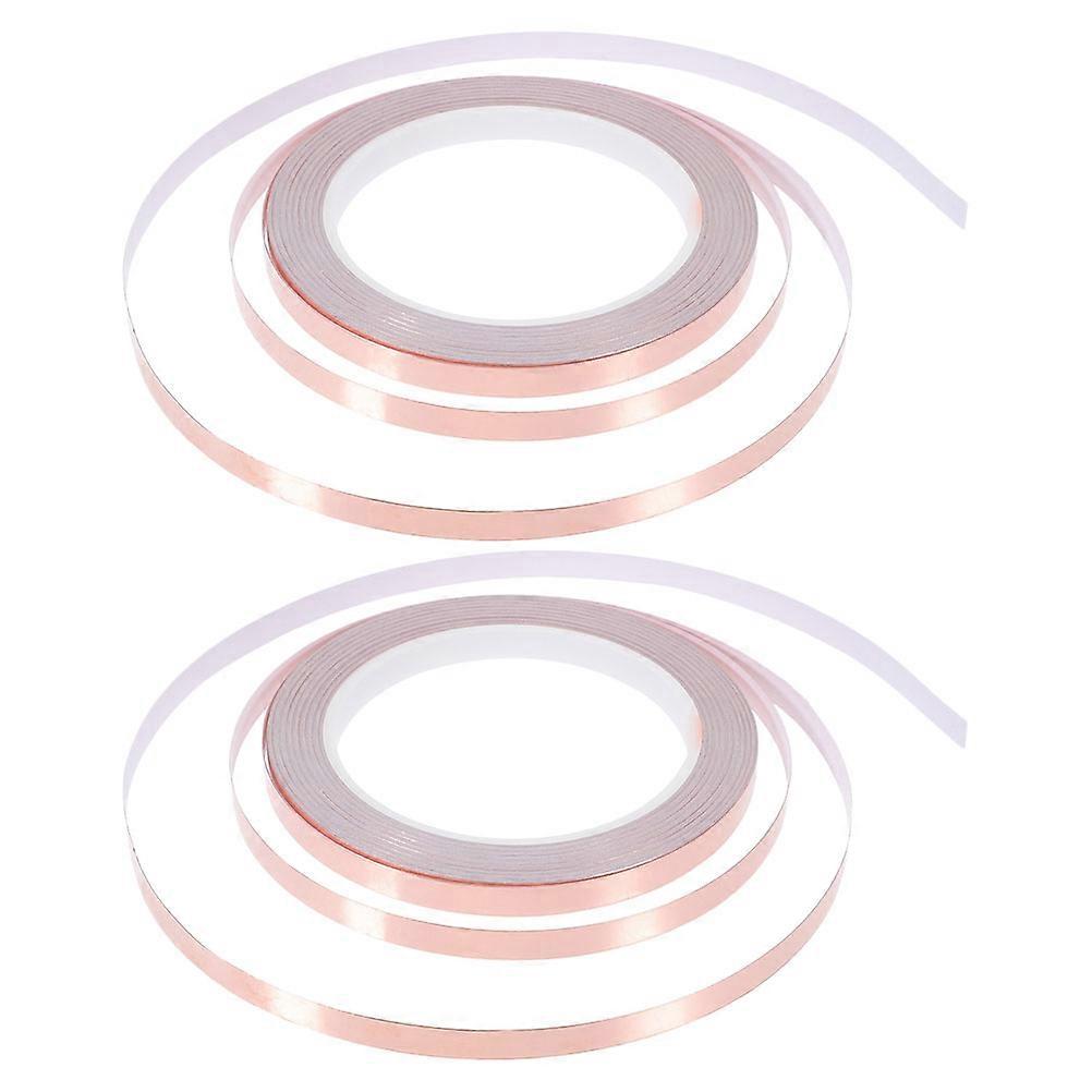Copper Tape Self-Adhesive Repairing Tape for Electronic Devices 2 Rolls
