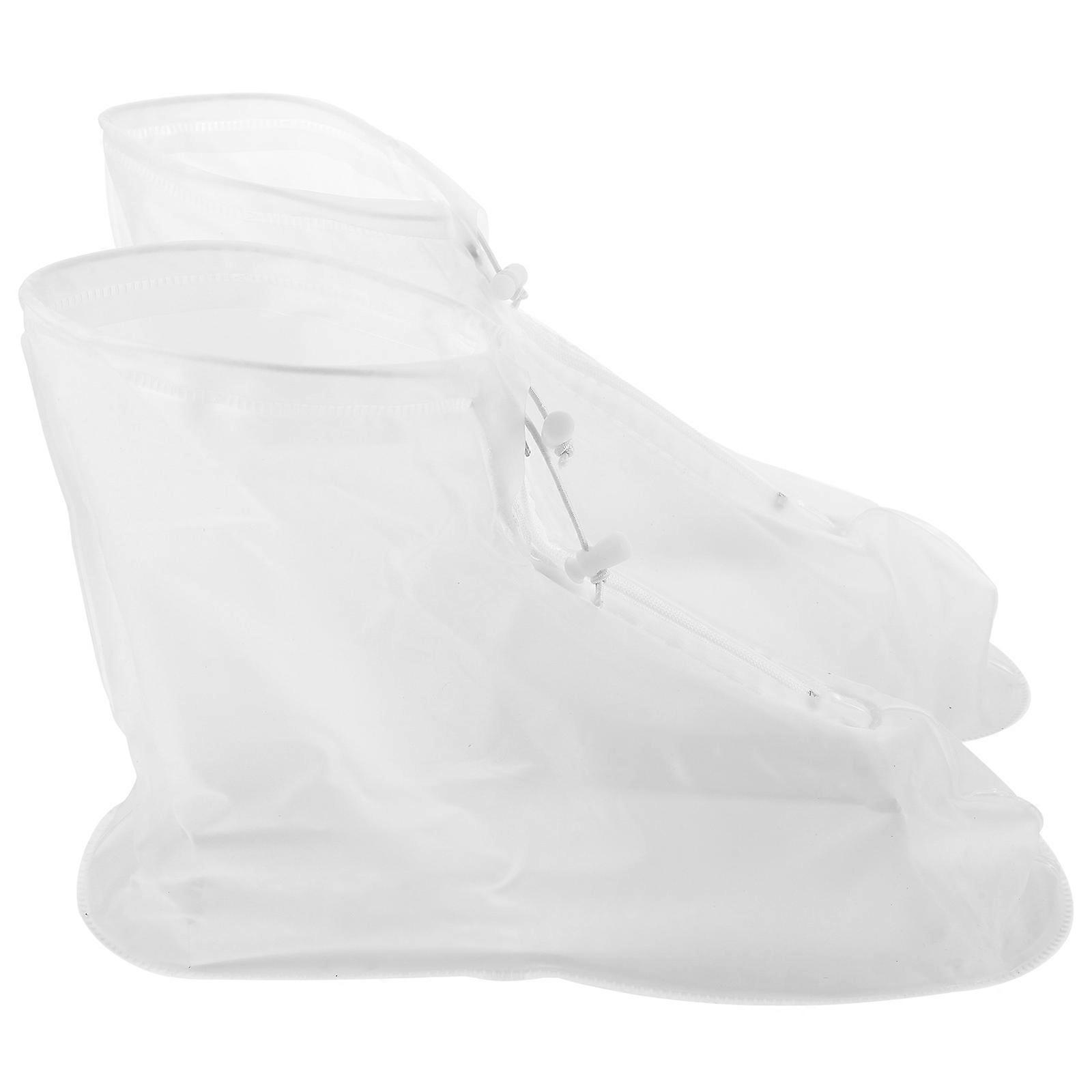 Waterproof Shoe Covers for Outdoor Use Pair of Reusable Rainproof Boot Covers