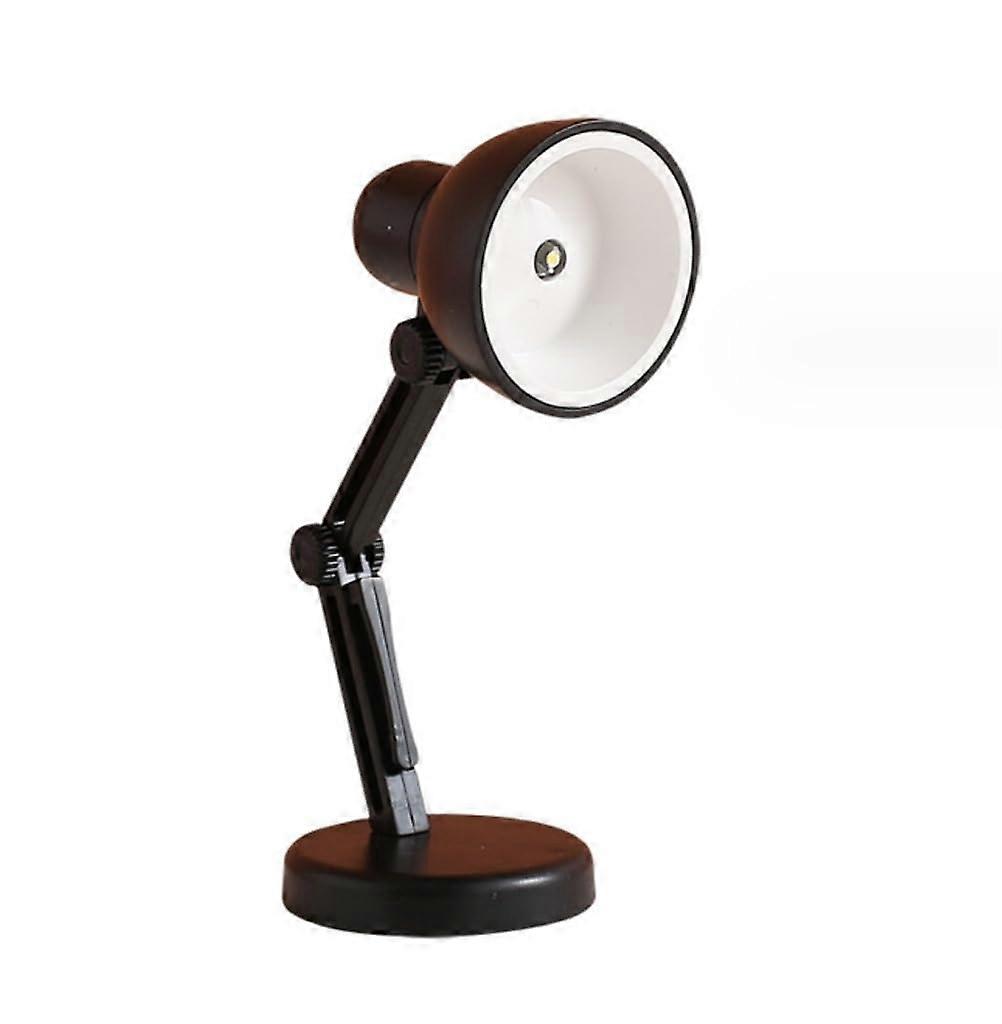 Adjustable Mini LED Reading Lamp Table Light Desk Lamp Ornament Desktop Decoration 10cm Compact Desk Lamp For Reading