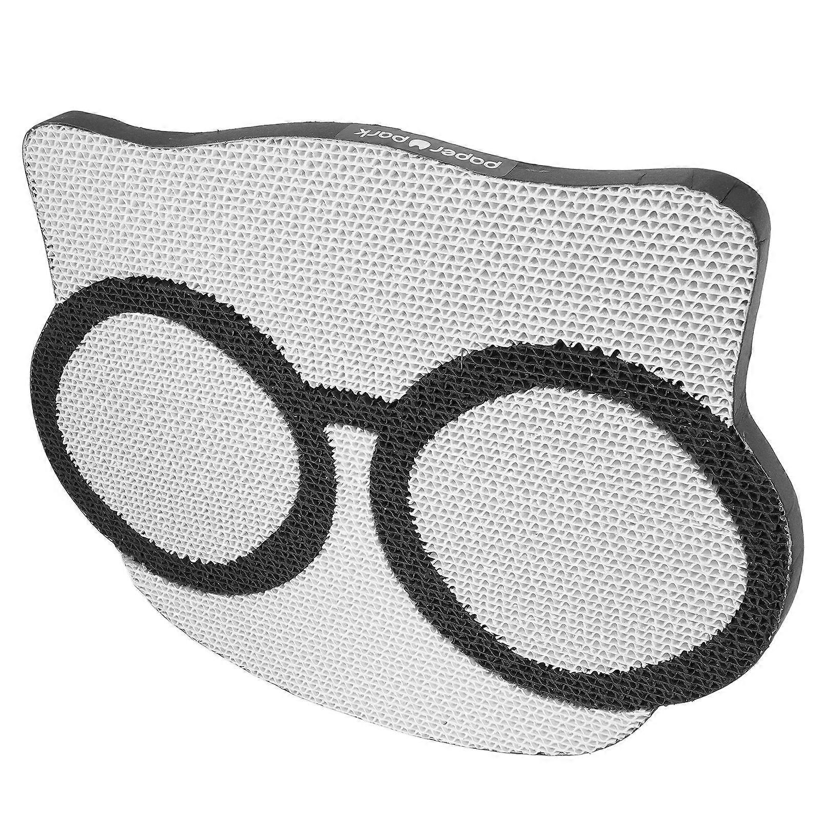 Household Cat Scratching Pad Grey 44.30X33.30X2.10CM Corrugated Paper Playing And Resting 1Pcs