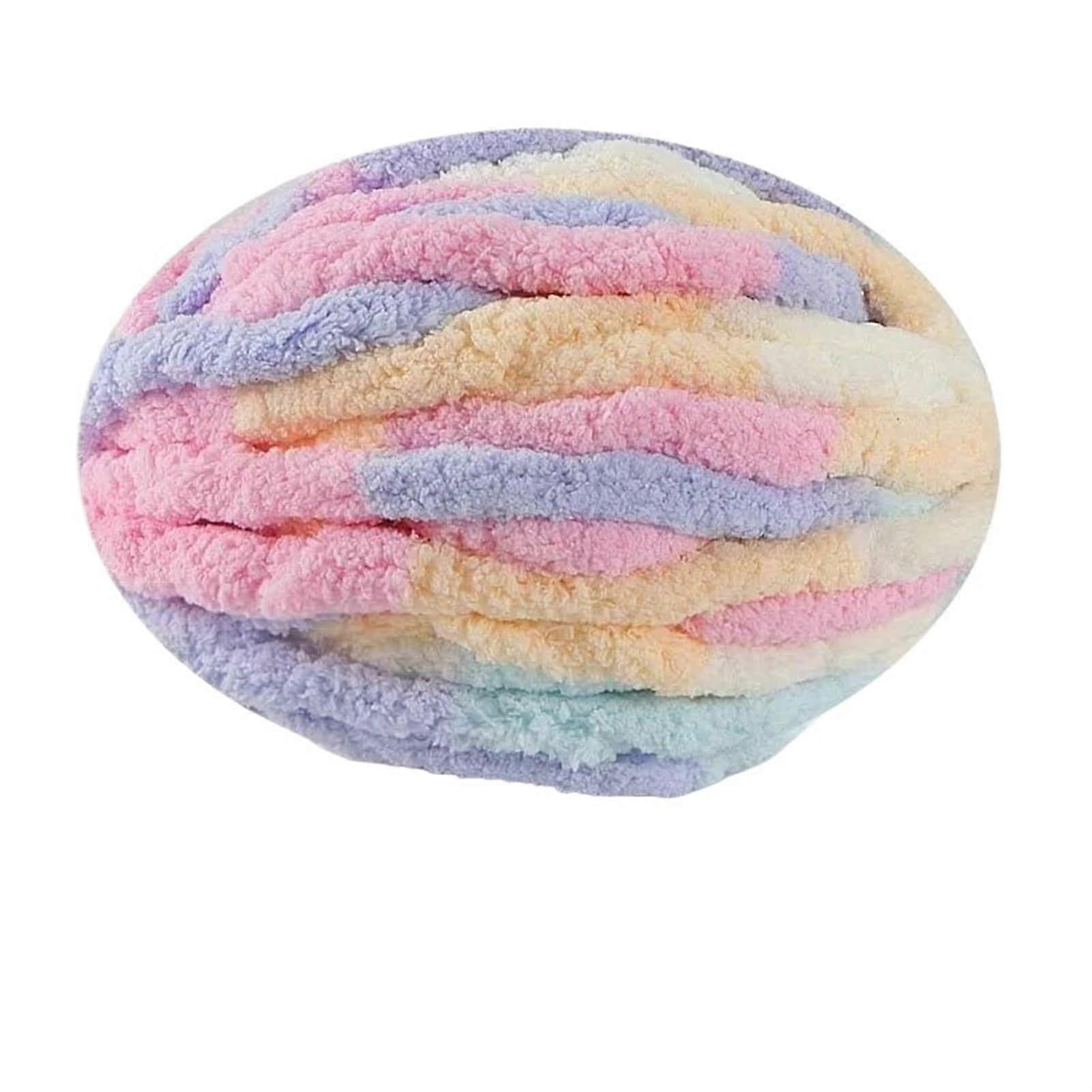 Blanket Extra Thick HandWoven Chenille Large Size DIY Knitting Color A